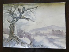 50x36 CM tableau Vintage