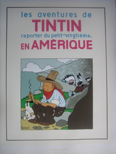 Affiche sérigraphie 2000 - affiche,