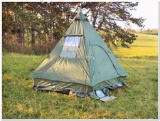 Abri imperméable militaire et extérieur pour quatre hommes pyramide tipi...