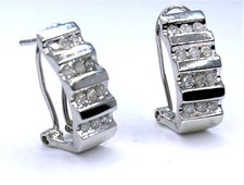 Boucles D'Oreilles En Diamant