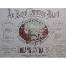 STRAUSS Johann Le Beau Danube