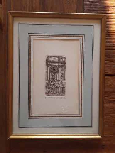 Eau forte gravure - /,