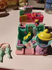Polly Pocket Style Shopkins Maison De Bonbons + Doll + Keys Poupée Et Clés 