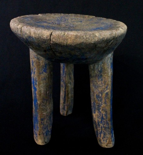 Art africain tabouret lobi - africain,