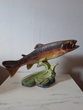 Poisson céramique truite arc