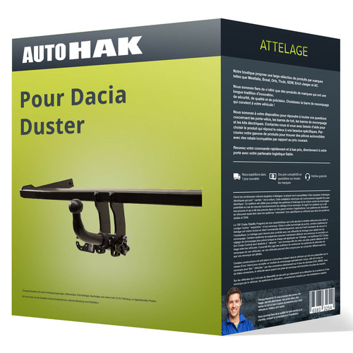 Attelage pour dacia duster - pour,