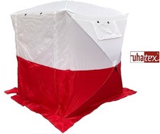 Montagezelt, Tente Rouge/Blanc, Tente Pliante, Bauzelt