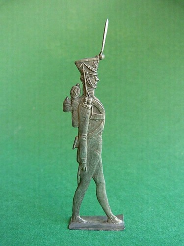 Rare plat étain figurine - rare,