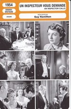 Fiche Cinéma - GUY HAMILTON - UN INSPECTEUR VOUS DEMANDE - 1954
