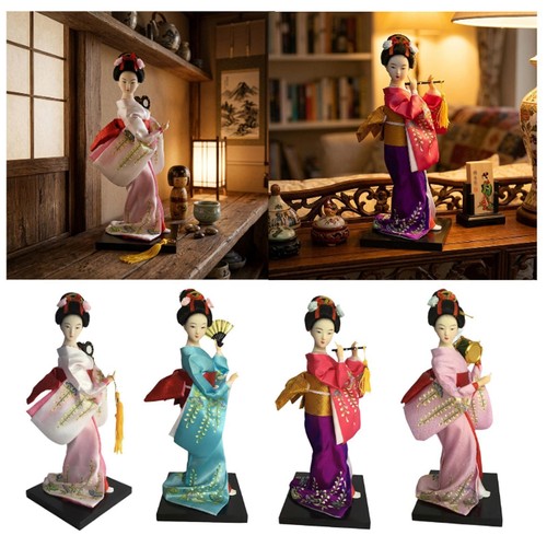Poupée geisha japonaise - geisha, en