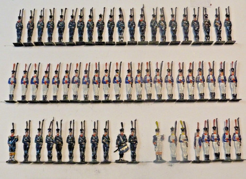 Plats étain zinnfiguren - plats,