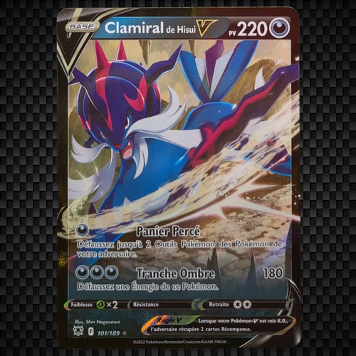 Cartes pokémon clamiral de - pokémon,