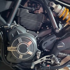 Bouchon de Cadre pour Ducati Scrambler 800/400 2015-2019 Noir