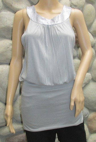 Women m sequined collar - m,