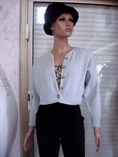 GILET BLEU CIEL  DE MARQUE