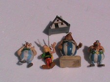 lot 5 figurines ASTERIX ET