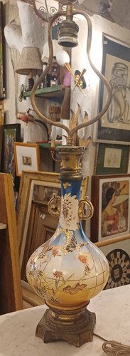 Très belle lampe faïence - très,