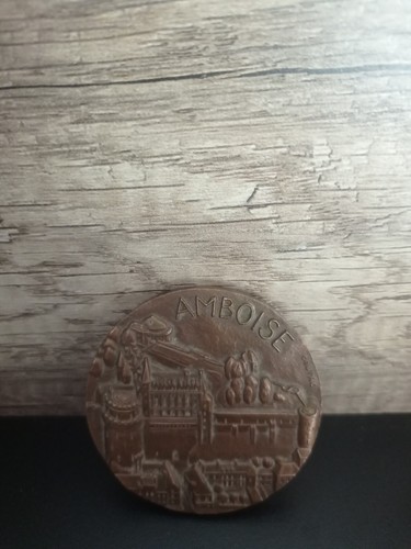 Médaille ville amboise en - médaille, d'amboise