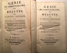 1802* CHATEAUBRIAND GENIE DU