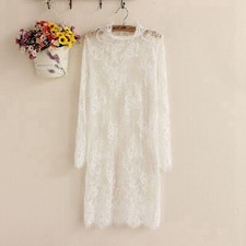 Femme Dentelle Pur Slip Robe