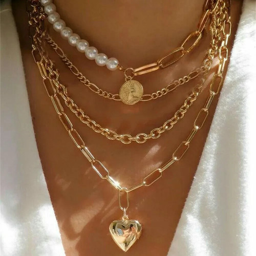 Collier femme or - ✨,