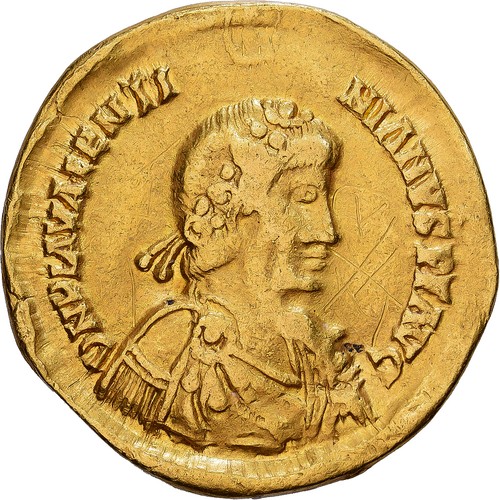 Visigoths solidus 439 - visigoths,, 439-455