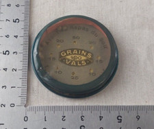 Ancien jeu de billes / de patience, publicitaire, Grains de Vals