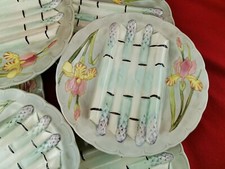 6 Assiettes à Asperges en