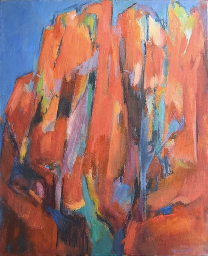 Peinture huile sur toile - peinture, à