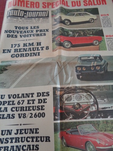 Special salon 1966 gordini - ,