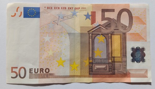 Billet rare euros - euros, 2002