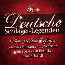 CD Légendes De Schlager Allemand De Divers Artistes 5CDs