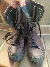 Pataugas boots aubergine sz 37