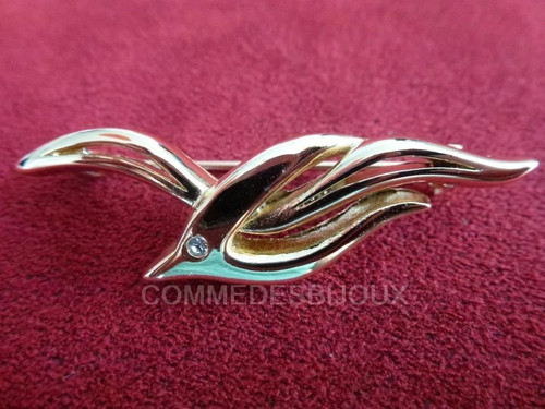 Broche vintage sphinx oiseau - vintage,