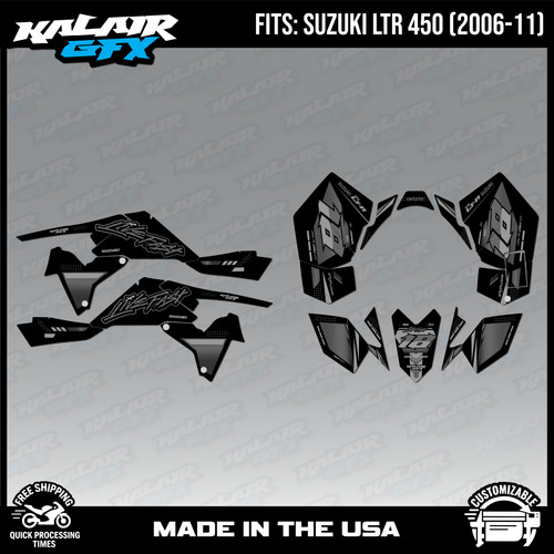 Graphics kit for suzuki atv - for,