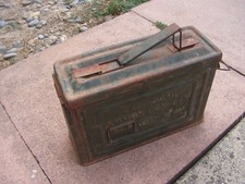 boite  munition us vietnam  1957       (gls )