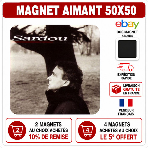 Magnet michel sardou v15 - magnet,