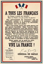 APPEL 18 JUIN 1940 DE GAULLE
