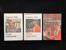¤ 3 Livres PSY - Françoise DOLTO - LORSQUE L'ENFANT PARAIT - tomes 1/2/3