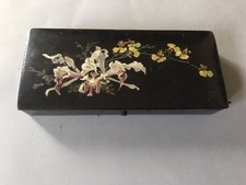 plumier ancien Avec Plumes Et Autres