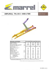 ANDRÉZIEUX -BOUTHÉON ( 42 ) MARREL AMPLIROLL THL 20 U / PROSPECTUS  100 g  2006