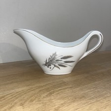 Saucière En Porcelaine D’Aquitaine Emaux Limoges Nature Blé Vintage