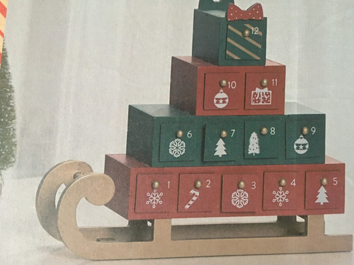 Grand calendrier avent - calendrier, l'avent