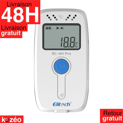 Elitech enregistreur de - rc-4h,