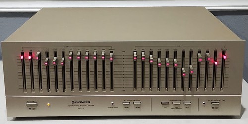 Pioneer graphic equalizer - pioneer, sg-9
