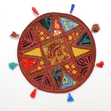 Housse de coussin sol rond