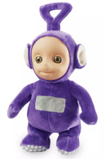 Neuf Teletubbies 26cm Parlant Tinky Winky Peluche Jouet
