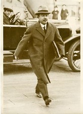 "Mr NAGAOKA Ambassadeur du JAPON Paris 1932" Photo originale G.DEVRED (Agce ROL)