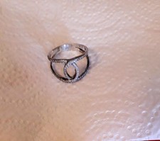 Bague Argent Et Cristaux Swarovski MATY