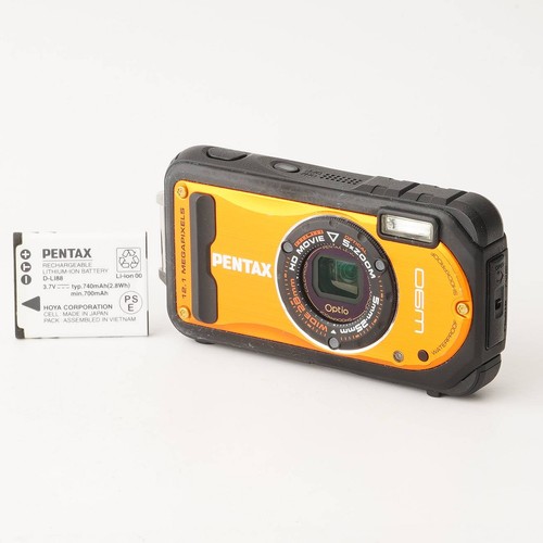 Pentax optio w90 orange - optio,